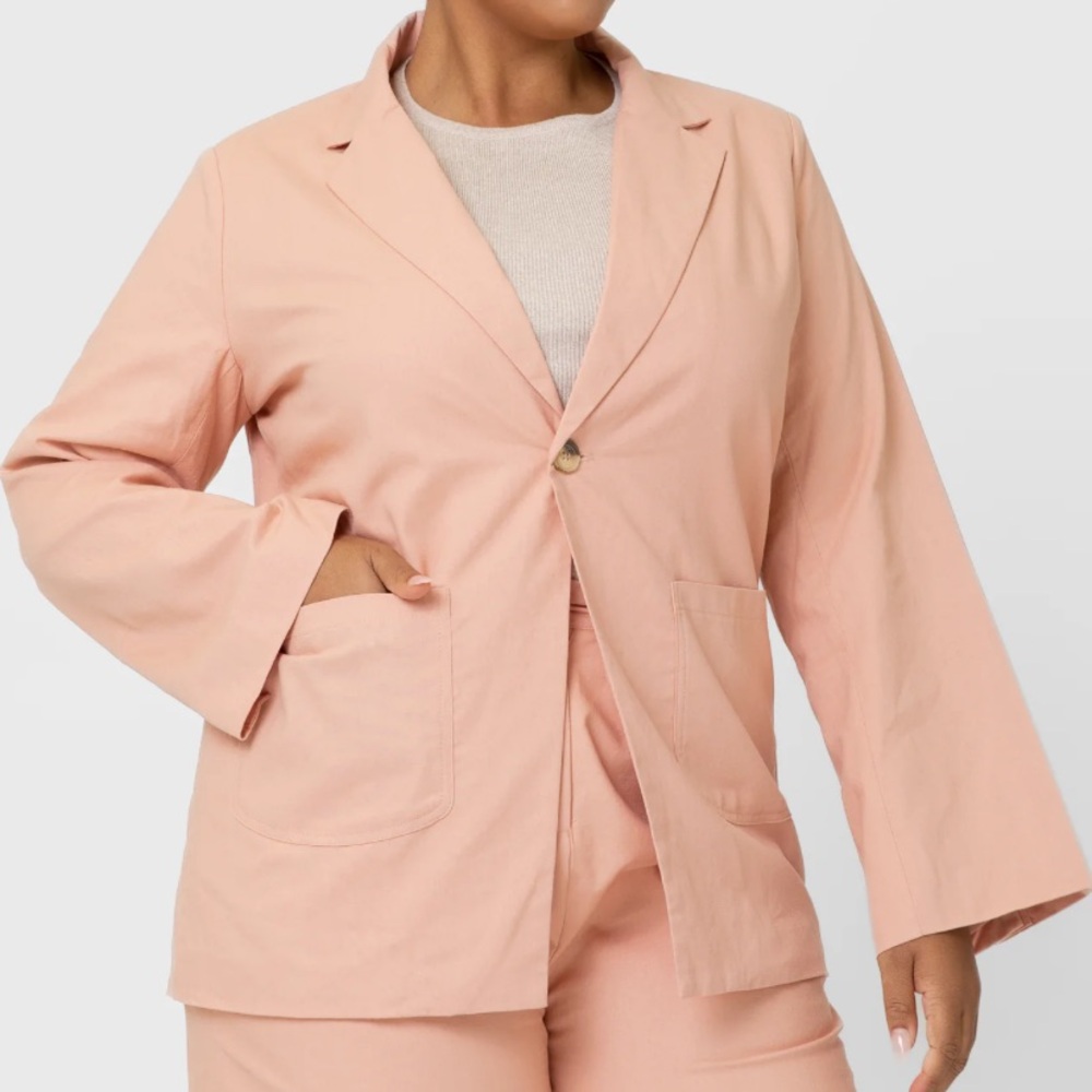 NWT - The Lullaby Club Pink Blazer